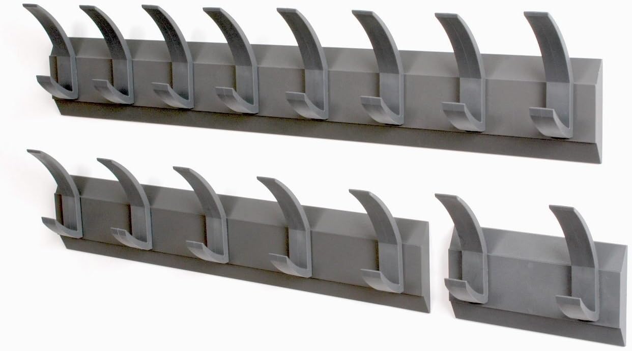 Acorn Wall Coat Rack Grey