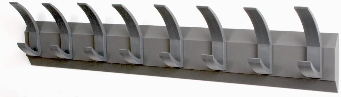 Acorn Wall Coat Rack Grey