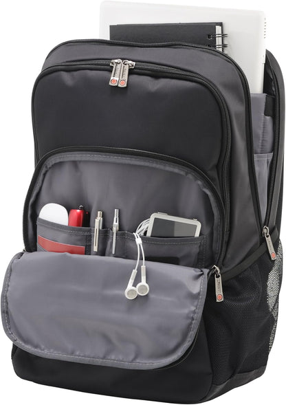 i-stay black 15.6 laptop backpack is0105. Best school rucksack. Cool stylish Men’s backpack. Great travel rucksack. Comes complete with i-stay non slip straps. Healthy backpack - commended by the coll