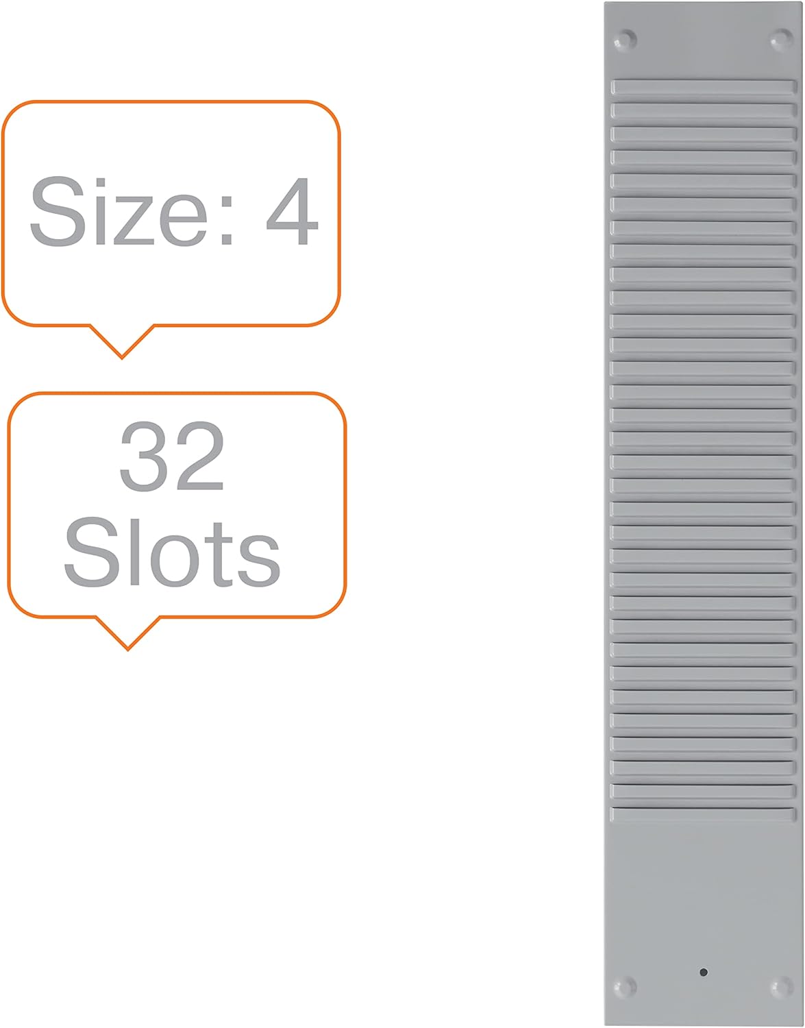 Nobo 1900395 Card-Index Card, 4 Pack of 1, Grey