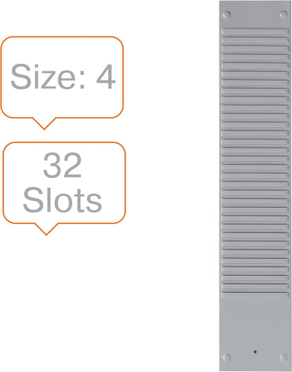 Nobo 1900395 Card-Index Card, 4 Pack of 1, Grey