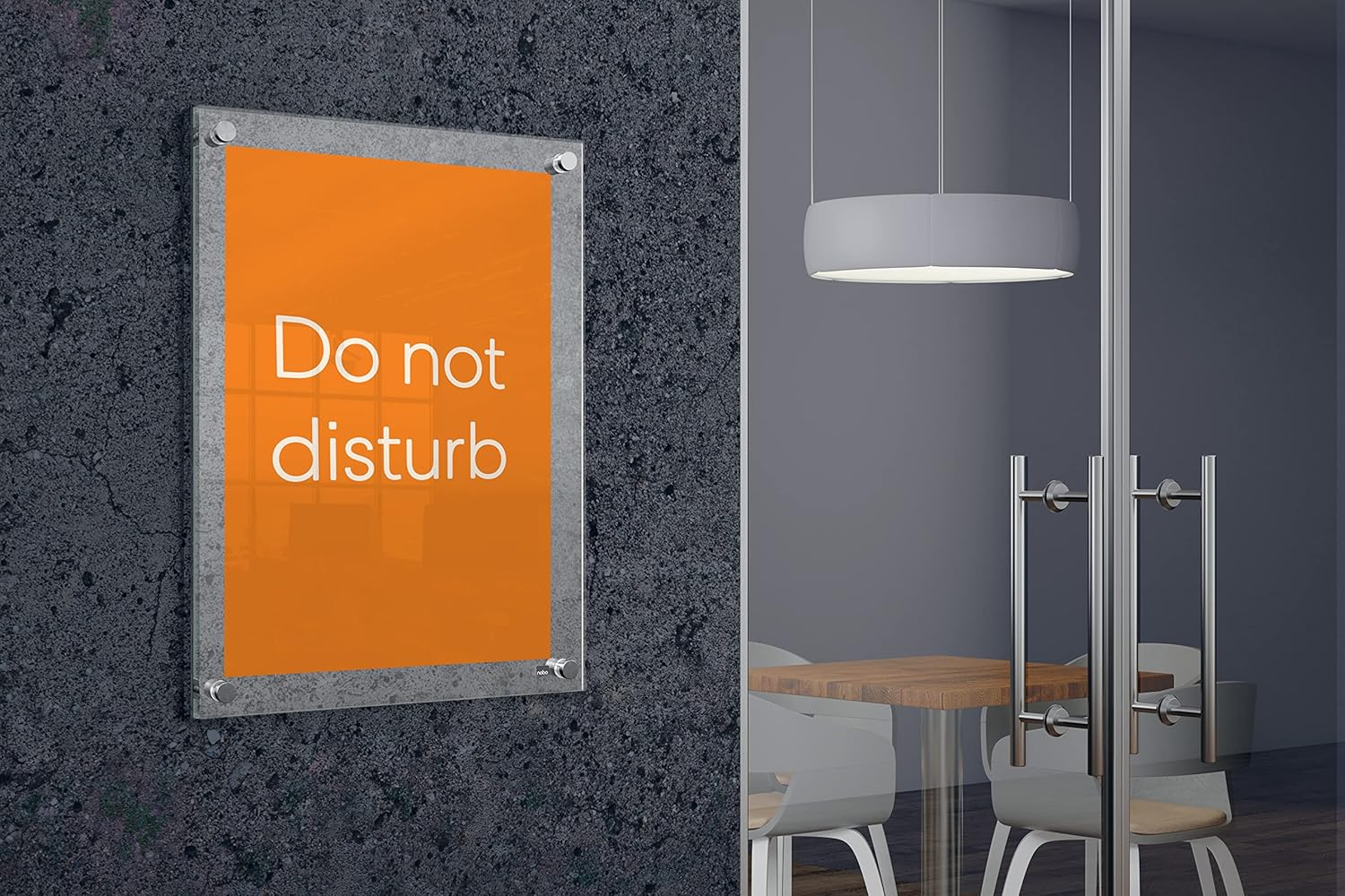 Nobo A4 Acrylic Wall Mounted Frame