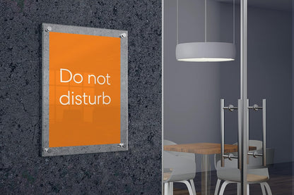 Nobo A4 Acrylic Wall Mounted Frame