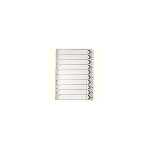 WX01528 A4 Mylar Index 1-10 White WX01528