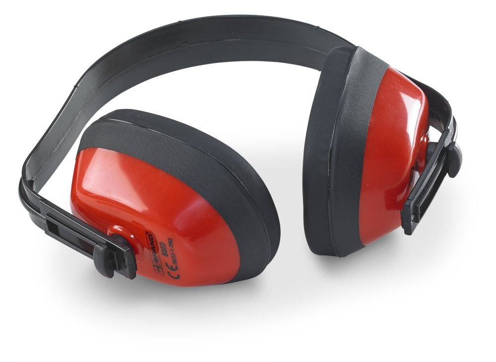 B-Brand Ear Defenders Snr27 Red