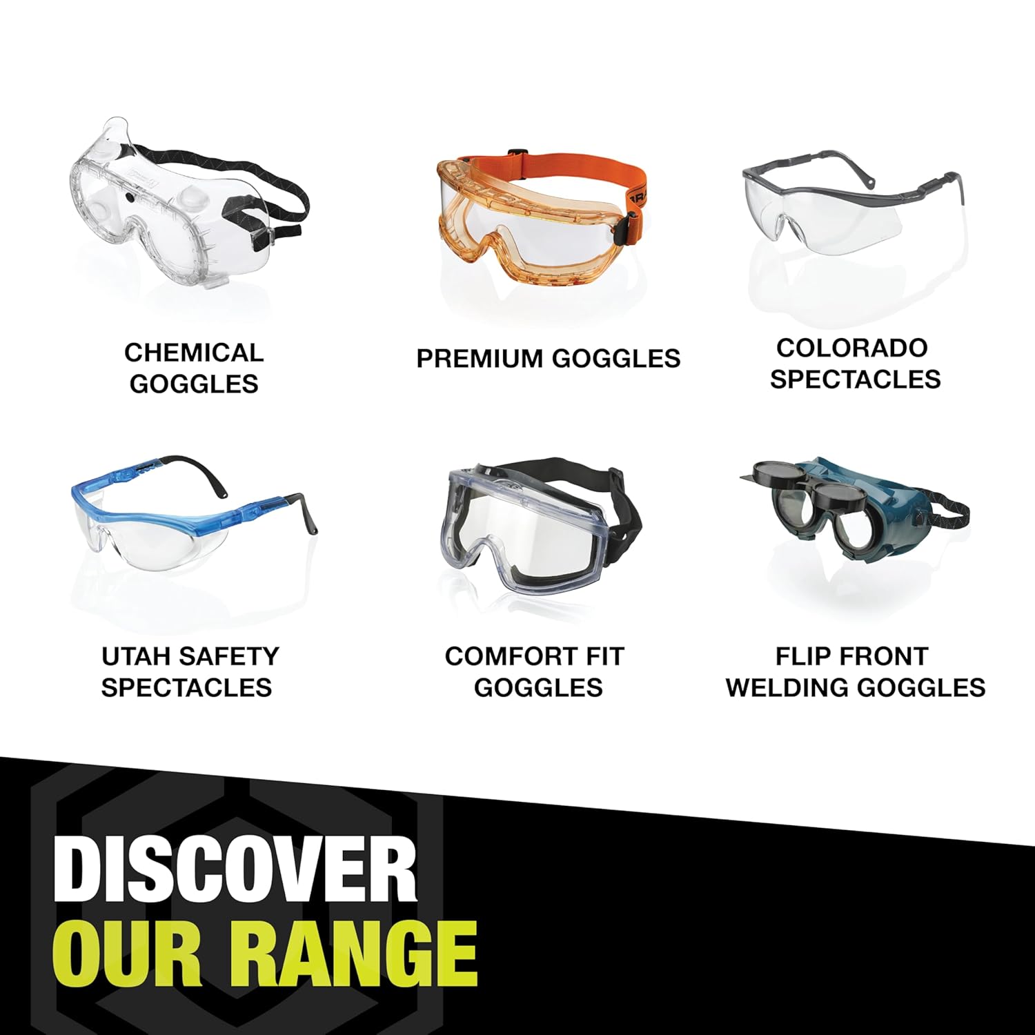 Vegas Safety Spectacles Clear Lens