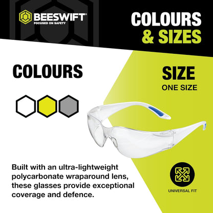 Vegas Safety Spectacles Clear Lens