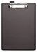 SECO,1 Pack,570A-PVC-BK A4+ PVC Covered Clipboard with Heavy Duty Clip - Black