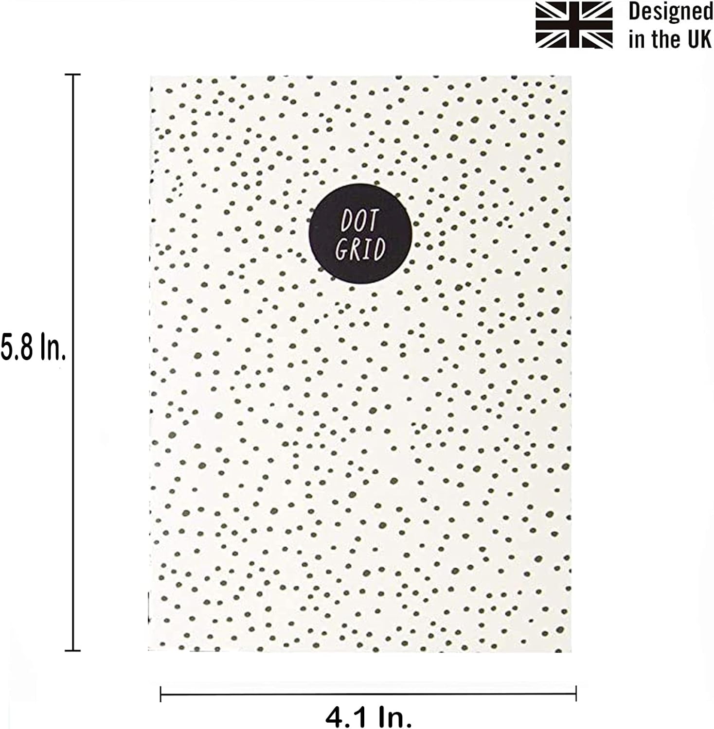 Pukka Pad, Carpe Diem 32 Page A6 4 Pack – Includes Plain, Lined, Dotted, and Planner Notebooks –