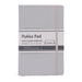Pukka Pad, Soft Cover Notebook – 192 Pages of 80GSM Acid-Free Lined Paper – Vegan Leather Cover with Inner Pocket, Ribbon Bookmark, and Elasticated Closure – 130 x 210mm