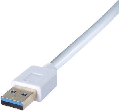 Connekt Gear USB 3 to RJ45 Cat 6 Gigabit Ethernet Adapter - Male to Female