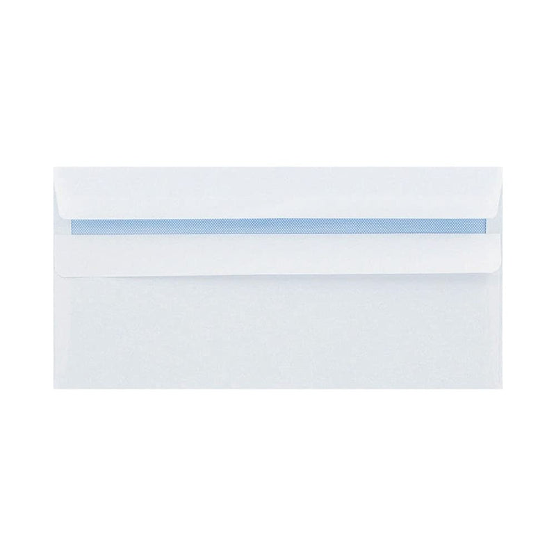 Q-Connect DL Envelope Wallet Self Seal 80gsm White (250 Pack