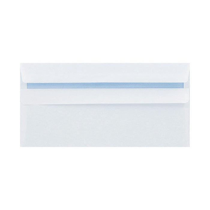 Q-Connect DL Envelope Wallet Self Seal 80gsm White (250 Pack