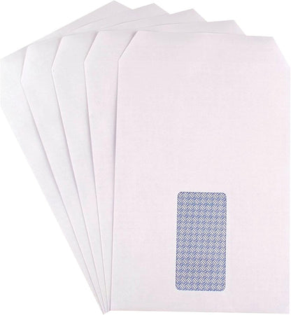 Q-Connect C5 Envelope Window Self Seal 90gsm White (Pack of 150