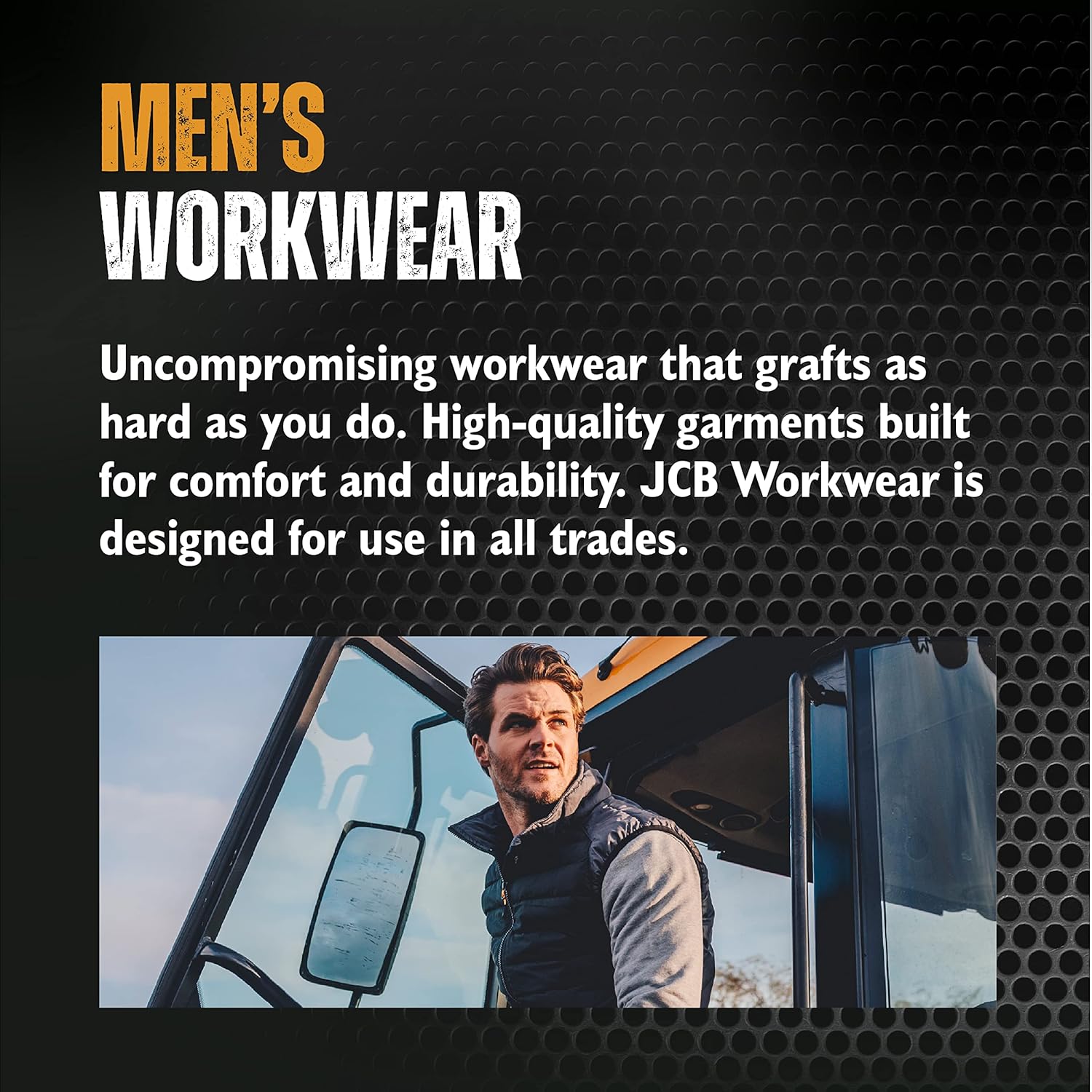 JCB - Safety Trainers for Men - 100% Spark Metal Free - Black Shoes - Waterproof - Glass Fibre Toecap - Work Sneakers For Men - Men Shoes