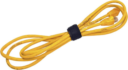 D-Line CTTAPE20001 Cable Management Re-usable Tidy Band, Black, 1.2 m