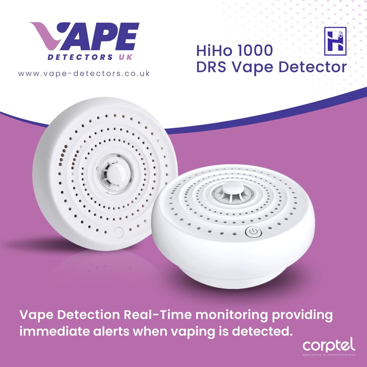Hiho Drs 1000 Vape Detector Audible