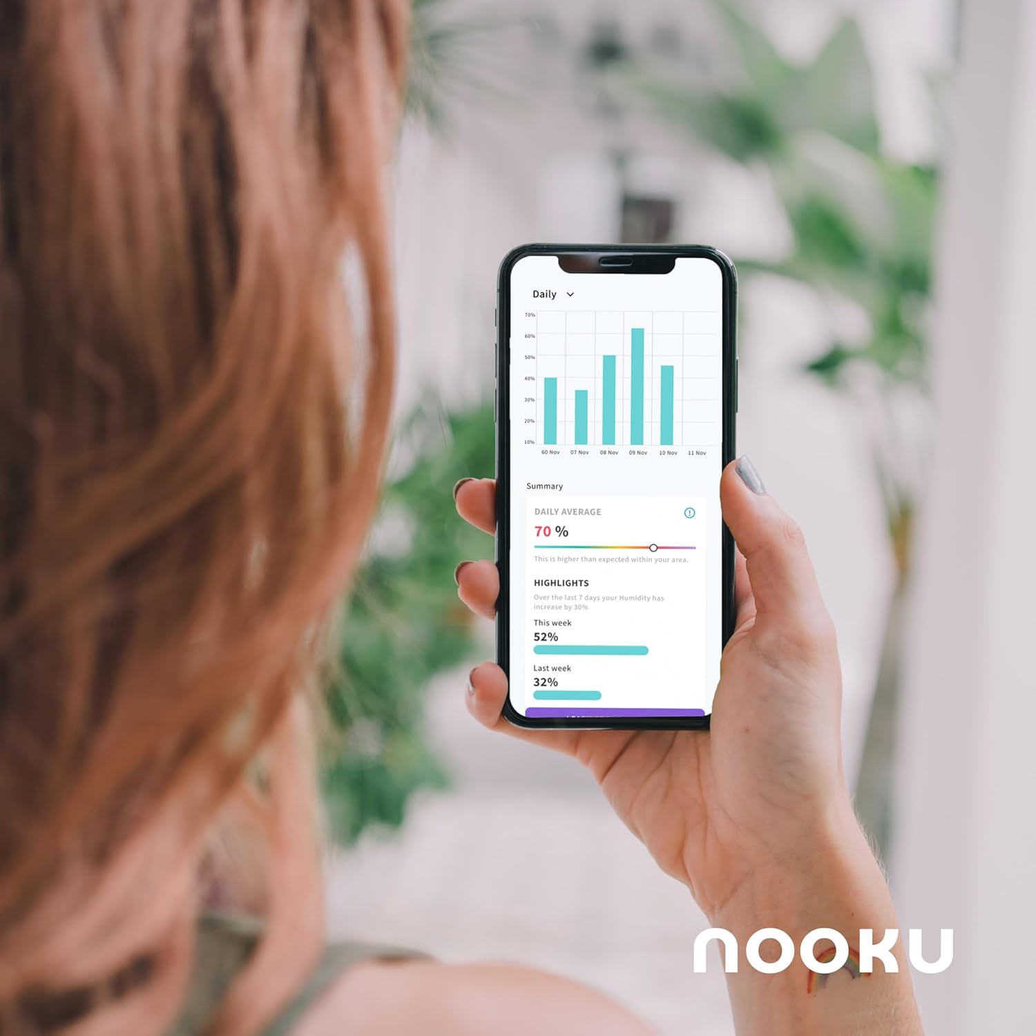 Nooku Mini Indoor Air Qualty Monitor