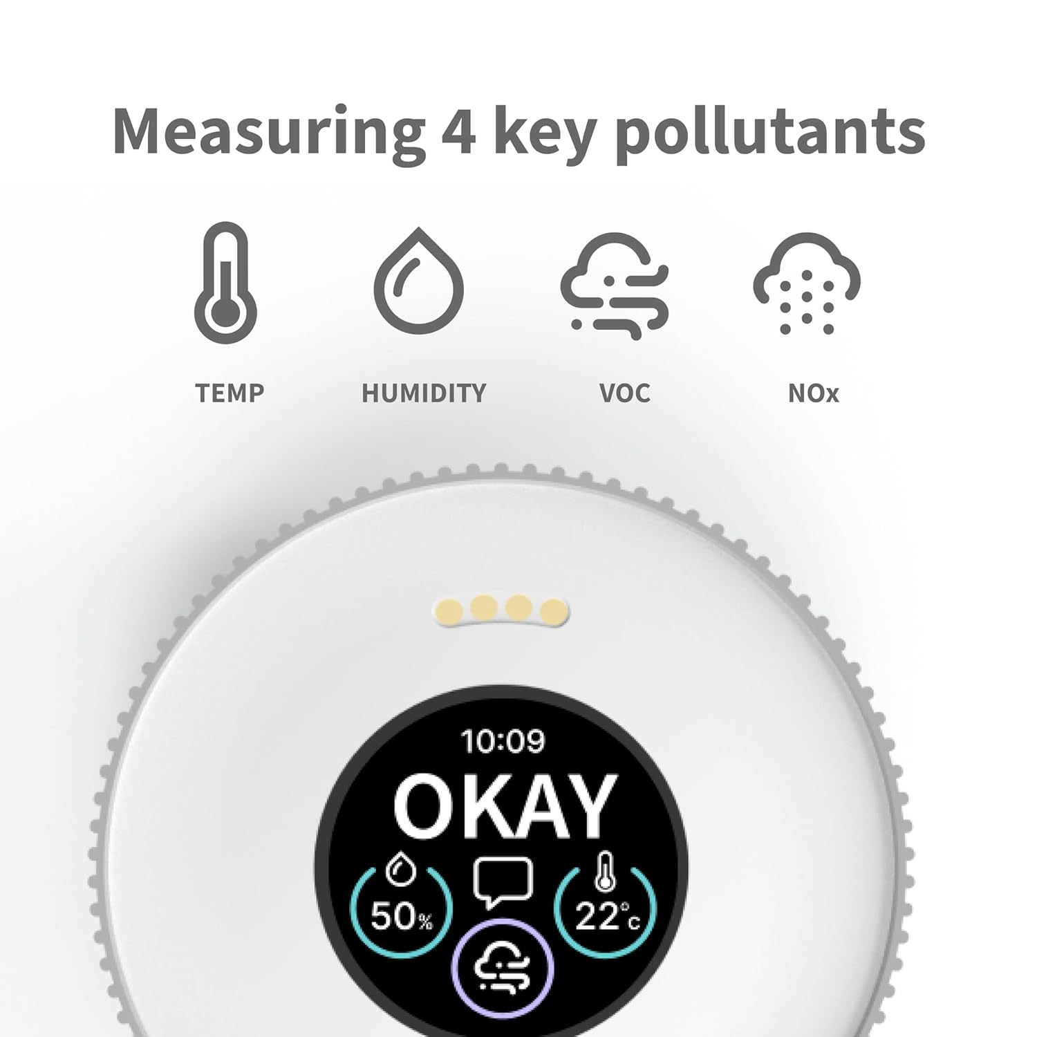 Nooku Mini Indoor Air Qualty Monitor