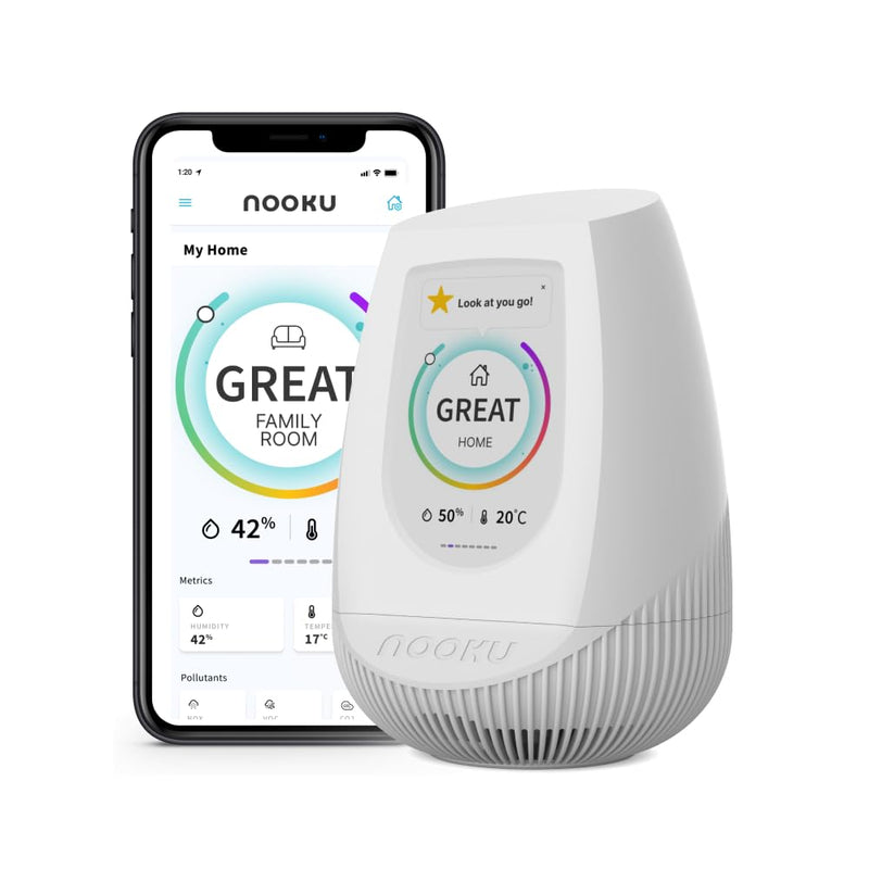 Nooku Fusion Indoor Air Qual Monitor