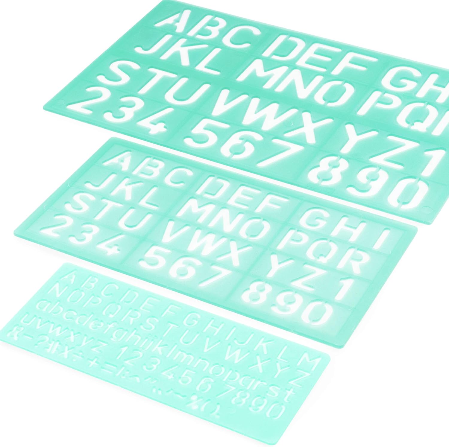 Stencil Set, Letter and Number, Linex 10-20-30mm Set