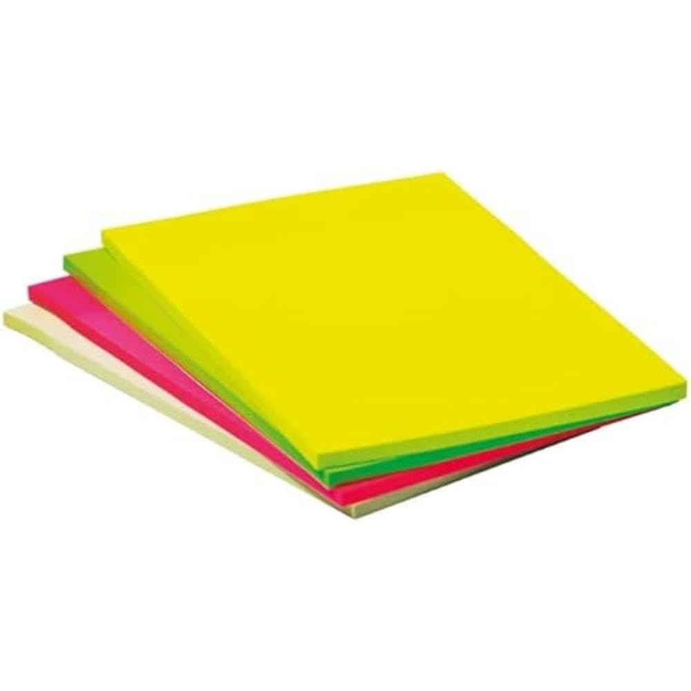 Q-Connect Extra Sticky Meeting Pads 101x150mm Assorted (Pack of 4