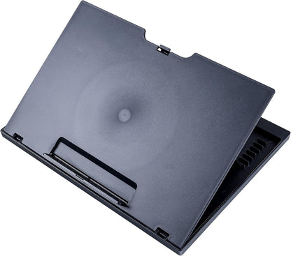 Q-Connect Height Adjustable Lap Desk Black