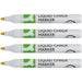 Q-Connect Chalk Markers Medium Tip White (Pack of 4
