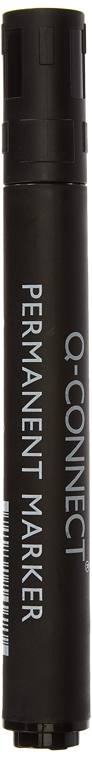 Q-Connect Permanent Marker Chisel 3-5mm (line) Black/Writing And Correction Products/Type-ścięty/Kind-Classic/Colour-Black/Length Of The Writing Lines (m)-300 / Thickness Line (mm)-05-III