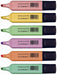 Q-Connect Pastel Highlighters (Pack of 6