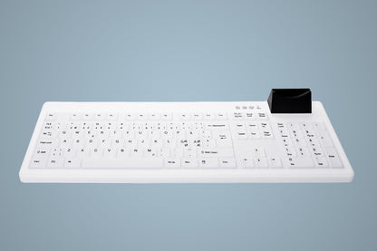 Contour Design Active Key AK-C8200 keyboard Medical USB UK English White