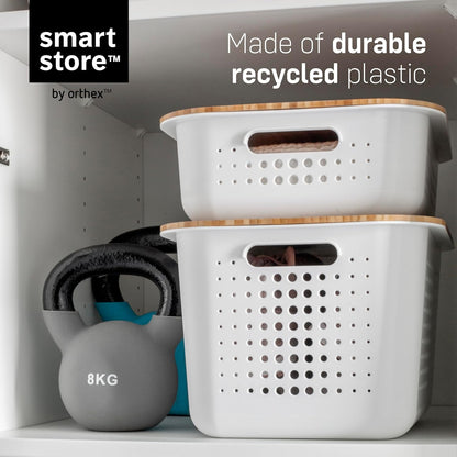 Smartstore Basket Recyc 20 13L Wht