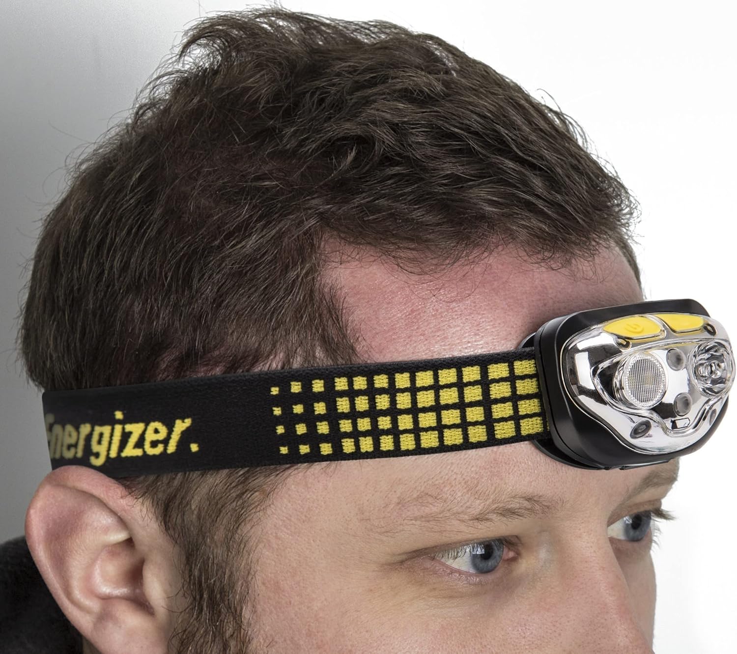 Energizer Vision HD Ultra, Powerful Bright Headlamp, 450 Lumens for Hands-Free Indoor and Outdoor Actvities, Batteries Included