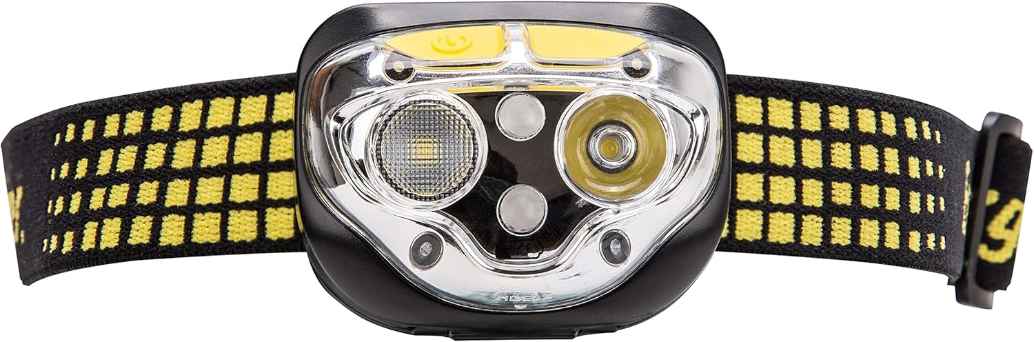 Energizer Vision HD Ultra, Powerful Bright Headlamp, 450 Lumens for Hands-Free Indoor and Outdoor Actvities, Batteries Included