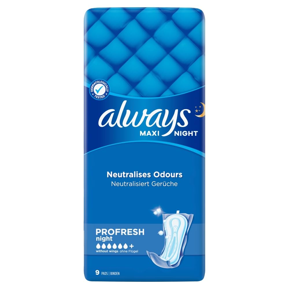 Always Maxi Night Sntry Twl X9 Pk10
