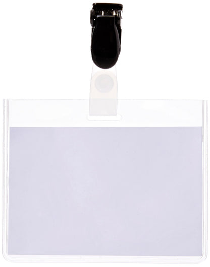 Announce 60 x 90 mm Security Name Badge, Pack of 25
