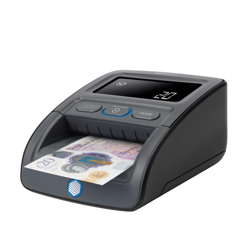 Safescan 155-S Automatic Counterfeit Money Detector that Quickly Verifies Banknotes - Money Machine with 7-Point Detection - 100 Percentage Accurate Money Checker Machine