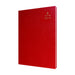 Collins 'Desk' 13 Month Mid/Academic Year Planner, July 2025-July - 44M.15-2526- 2026 Day-to-Page Appointments Diary, A4 Hard Cover, Red
