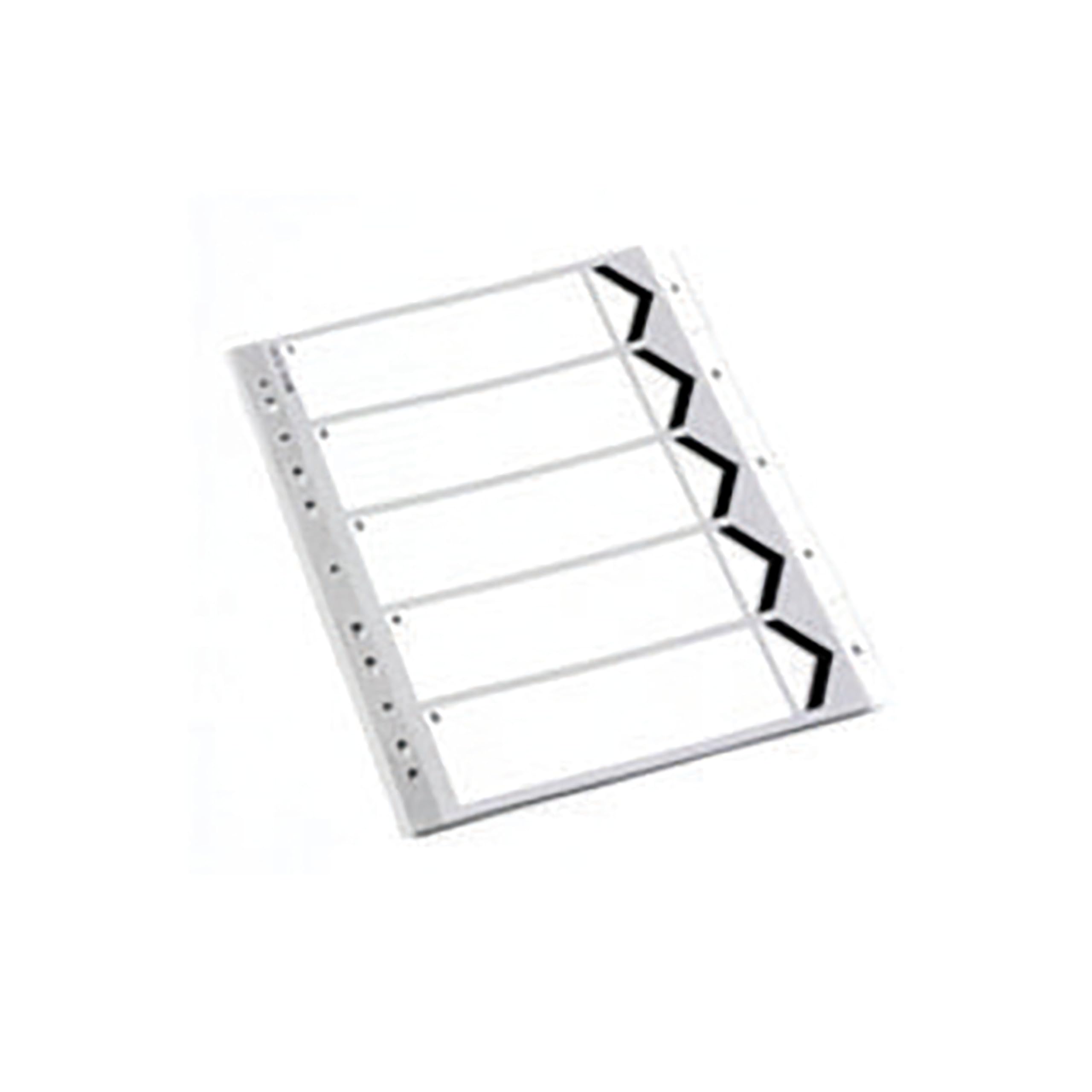 Whitebox WX01352 A4 Polypropylene Index - White