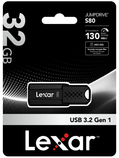 LEXAR Jumpdrive S80 32 GB, USB 3.1 LJDS080032G-BNBNG Multi-Coloured
