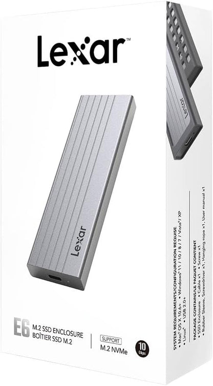 LEXAR SSD Storage 10GB Enclosure USB3 M.2 2280