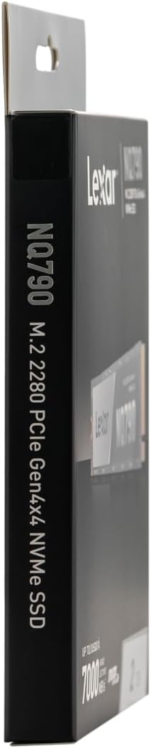 Lexar NQ790 2TB SSD, M.2 2280 PCIe Gen4x4 NVMe 1.4 Internal SSD, Up to 7000MB/s Read, Up to 6000MB/s Write, High Performance Internal Solid State Drive for Intense Workloads, PS5 SSD