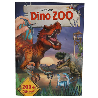 Dino World - Coloringbook Create Your Dino Zoo (413606)