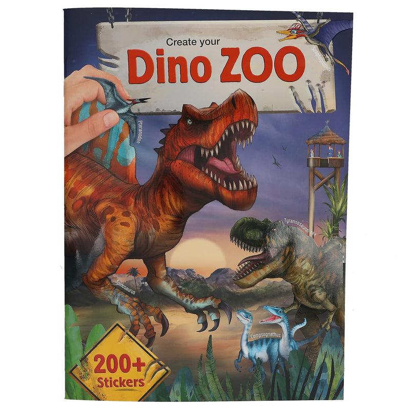 Dino World - Coloringbook Create Your Dino Zoo (413606)