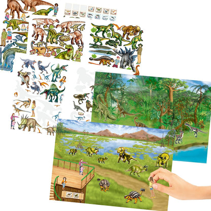 Dino World - Coloringbook Create Your Dino Zoo (413606)
