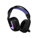 Logitech G G522 LIGHTSPEED draadloze gaming headset, LIGHTSYNC RGB, microfoon en geavanceerde gesynchroniseerde audio, drievoudige connectiviteit - LIGHTSPEED, Bluetooth, USB-A USB-C voor pc - Zwart