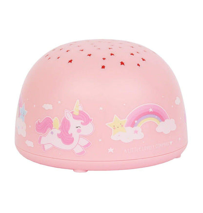 A Little Lovely Company - Projector Light - Unicorn - 13.8 X 8.5 X 13.8 Cm