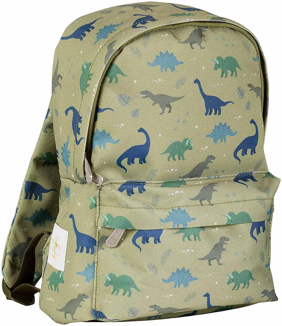 A Little Lovely Company - Little Backpack - Dinosaurs - 22 X 30 X 10 Cm