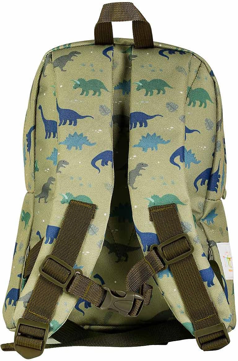 A Little Lovely Company - Little Backpack - Dinosaurs - 22 X 30 X 10 Cm