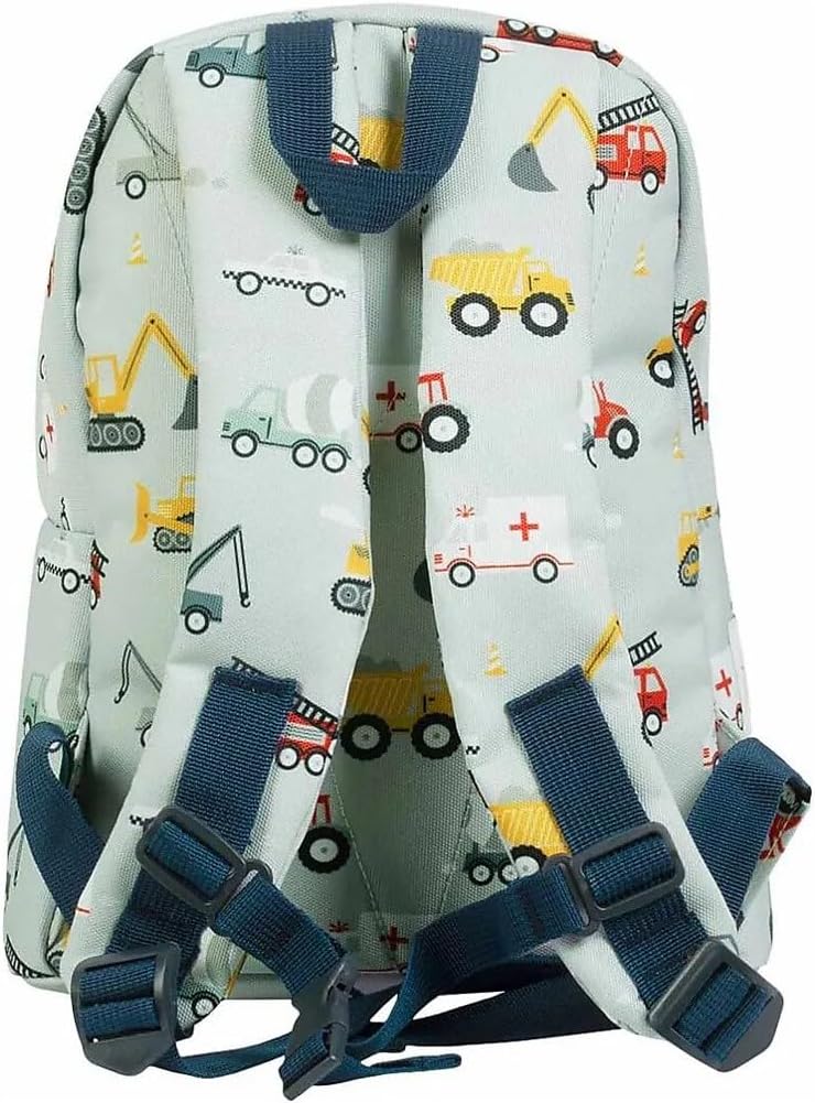 A Little Lovely Company - Little Backpack - Vehicles - 22 X 30 X 10 Cm